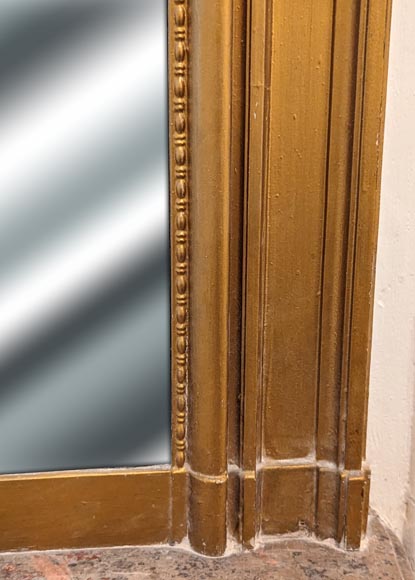 Trumeau de style Louis XVI mouluré et doré Trumeau de style Louis XVI mouluré et doré-6