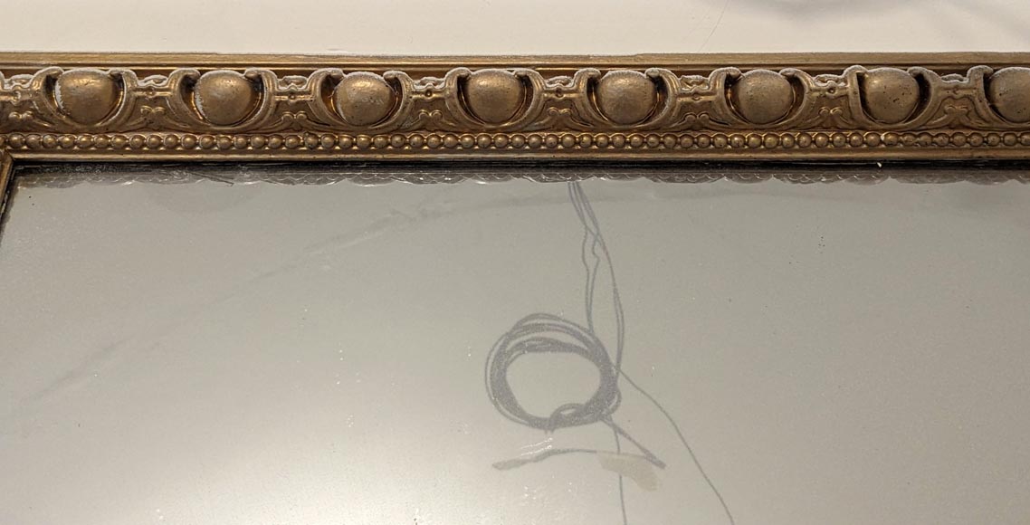 Trumeau de style Louis XVI orné d’une frise d’oves Trumeau de style Louis XVI orné d’une frise d’oves-3