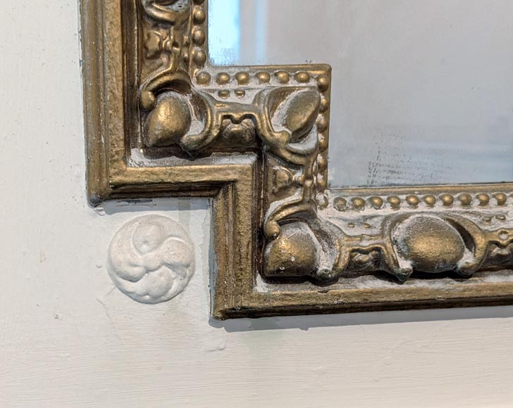 Trumeau de style Louis XVI orné d’une frise d’oves Trumeau de style Louis XVI orné d’une frise d’oves-5