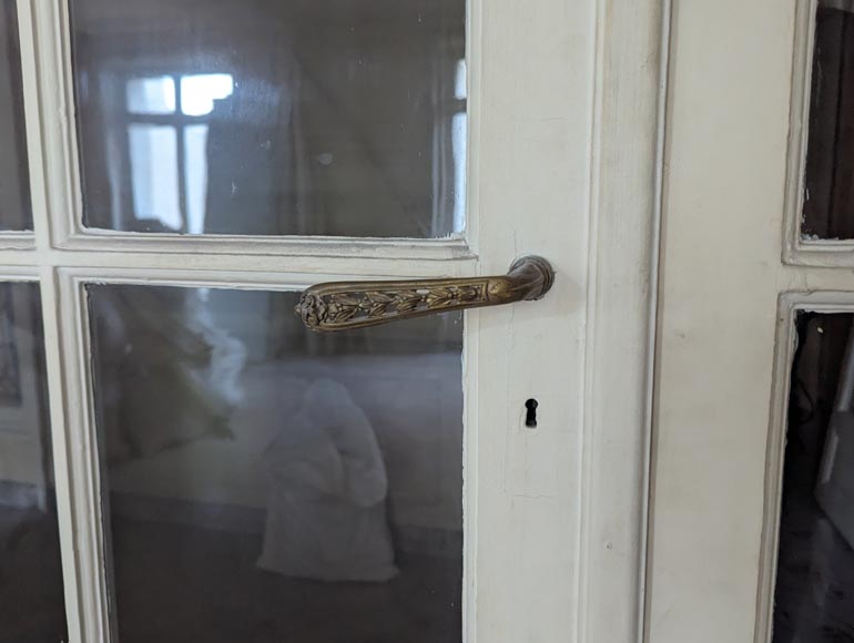 Ensemble de 3 double portes à petits carreaux Ensemble de 3 double portes à petits carreaux-9