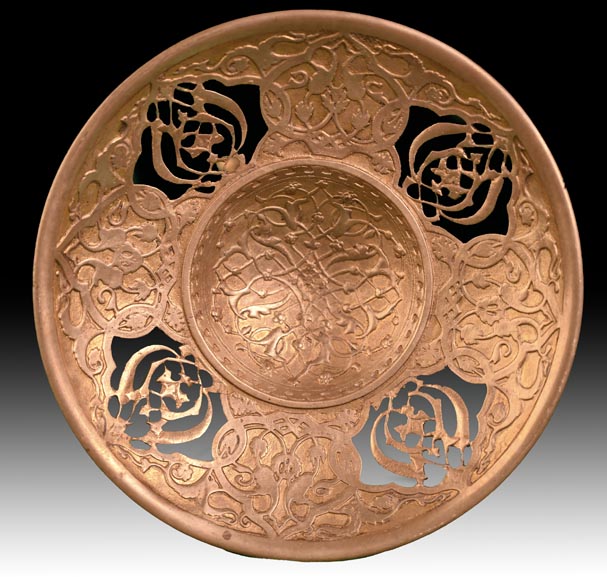 Victor GEOFFROY-DECHAUME (modèle), Auguste-Maximilien DELAFONTAINE (bronzier), Garniture « persane » en bronze doré, vers 1852 Victor GEOFFROY-DECHAUME (modèle), Auguste-Maximilien DELAFONTAINE (bronzier), Garniture « persane » en bronze doré, vers 1852-8