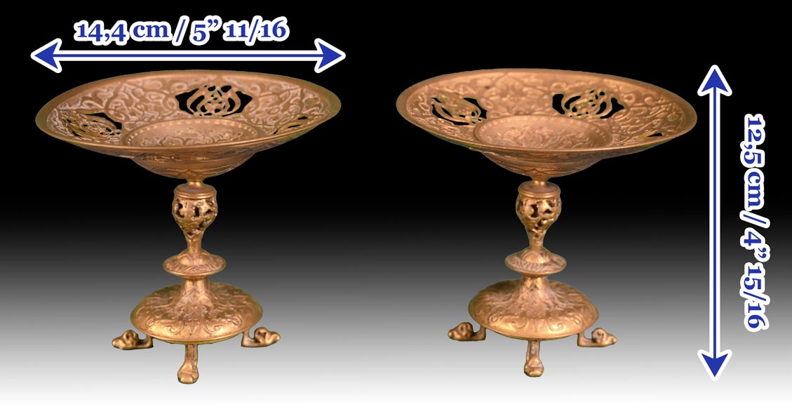 Victor GEOFFROY-DECHAUME (modèle), Auguste-Maximilien DELAFONTAINE (bronzier), Garniture « persane » en bronze doré, vers 1852 Victor GEOFFROY-DECHAUME (modèle), Auguste-Maximilien DELAFONTAINE (bronzier), Garniture « persane » en bronze doré, vers 1852-12