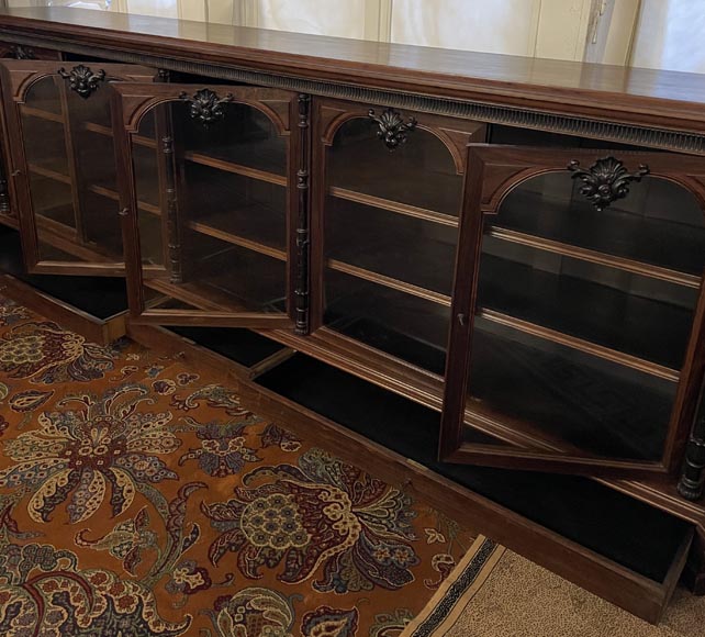 Louis-Édouard LEMARCHAND - Bibliothèque basse Napoléon III Vers 1850 Louis-Édouard LEMARCHAND - Bibliothèque basse Napoléon III Vers 1850-1