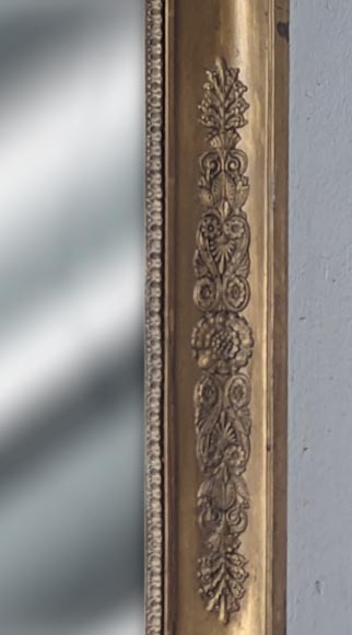 Trumeau en bronzine d'époque Restauration décoré d'une palmette Trumeau en bronzine d'époque Restauration décoré d'une palmette-3