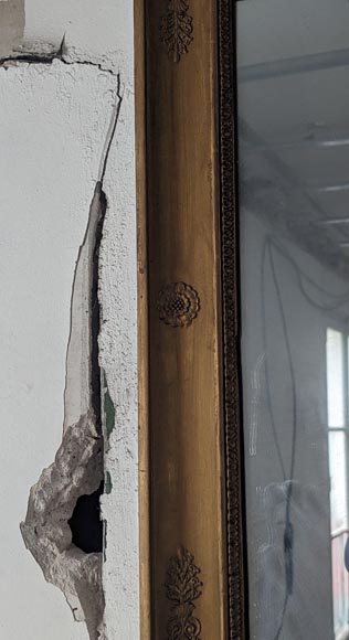 Trumeau en bronzine d'époque Restauration décoré d'une palmette Trumeau en bronzine d'époque Restauration décoré d'une palmette-4