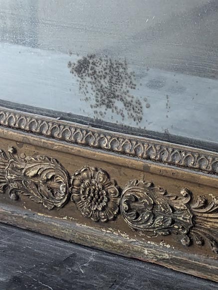 Trumeau en bronzine d'époque Restauration décoré d'une palmette Trumeau en bronzine d'époque Restauration décoré d'une palmette-6