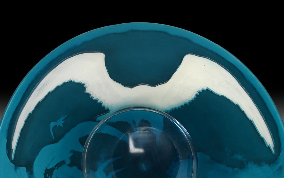 Établissements Gallé, Plat aux mouettes, entre 1918 et 1936 Établissements Gallé, Plat aux mouettes, entre 1918 et 1936-10