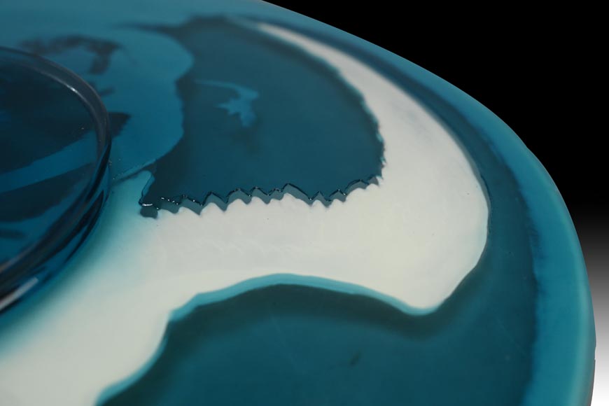 Établissements Gallé, Plat aux mouettes, entre 1918 et 1936 Établissements Gallé, Plat aux mouettes, entre 1918 et 1936-11