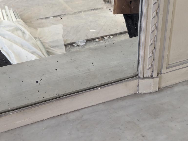 Trumeau de style Louis XVI au panier et guirlande de fleurs Trumeau de style Louis XVI au panier et guirlande de fleurs-6