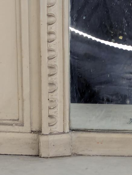 Trumeau de style Louis XVI décoré d'un panier de fruits Trumeau de style Louis XVI décoré d'un panier de fruits-6