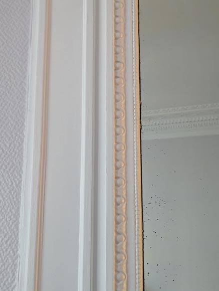 Trumeau de style Louis XVI décor d'instruments de musique Trumeau de style Louis XVI décor d'instruments de musique-3