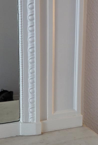 Trumeau de style Louis XVI décor d'instruments de musique Trumeau de style Louis XVI décor d'instruments de musique-4