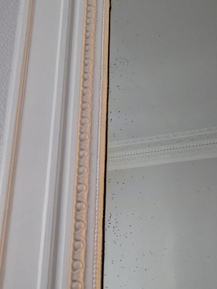 Trumeau de style Louis XVI décor d'instruments de musique Trumeau de style Louis XVI décor d'instruments de musique-5