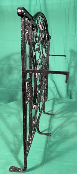 Pare-étincelle en fonte avec coquille, XVIIIe siècle Pare-étincelle en fonte avec coquille, XVIIIe siècle-10