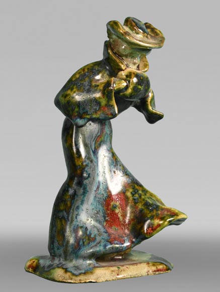 Pierre-Adrien DALPAYRAT, Femme au manchon Pierre-Adrien DALPAYRAT, Femme au manchon-0