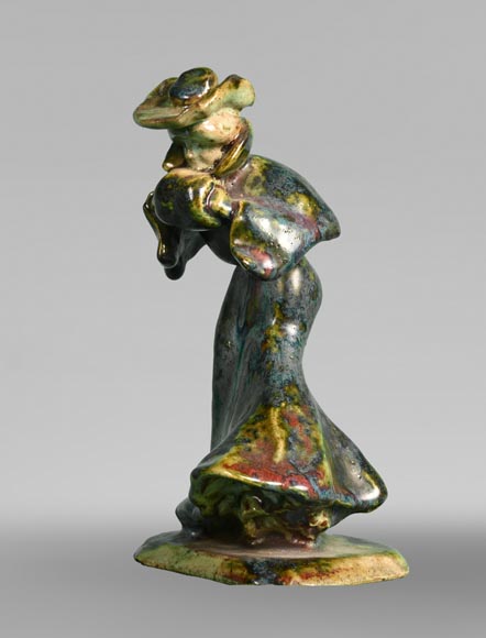 Pierre-Adrien DALPAYRAT, Femme au manchon Pierre-Adrien DALPAYRAT, Femme au manchon-2