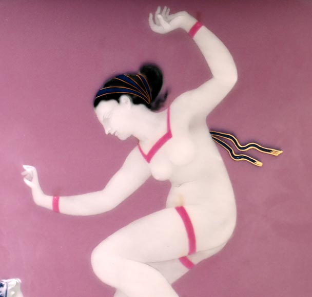 Manufacture de Sèvres, Vase cubiforme à décor de danseurs de corde, 1867-1869 Manufacture de Sèvres, Vase cubiforme à décor de danseurs de corde, 1867-1869-6