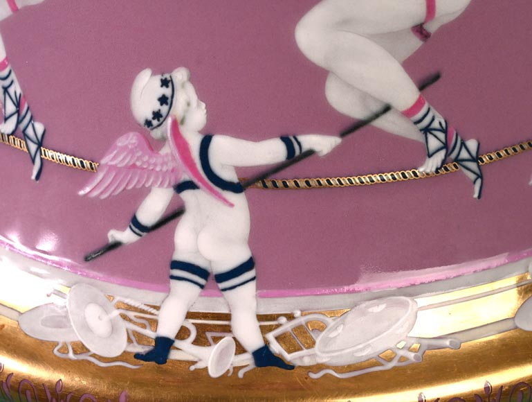 Manufacture de Sèvres, Vase cubiforme à décor de danseurs de corde, 1867-1869 Manufacture de Sèvres, Vase cubiforme à décor de danseurs de corde, 1867-1869-9