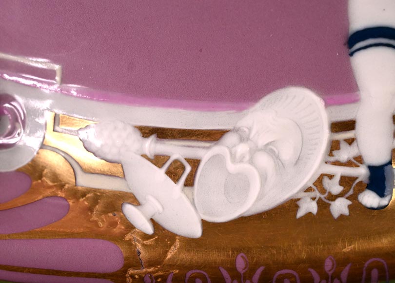 Manufacture de Sèvres, Vase cubiforme à décor de danseurs de corde, 1867-1869 Manufacture de Sèvres, Vase cubiforme à décor de danseurs de corde, 1867-1869-10