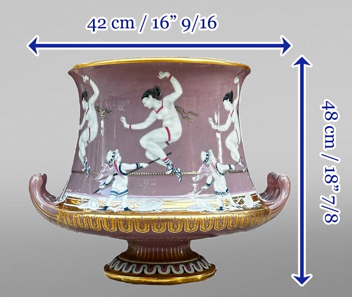 Manufacture de Sèvres, Vase cubiforme à décor de danseurs de corde, 1867-1869 Manufacture de Sèvres, Vase cubiforme à décor de danseurs de corde, 1867-1869-18