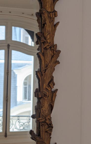 Trumeau de style Napoléon III orné de branches Trumeau de style Napoléon III orné de branches-5