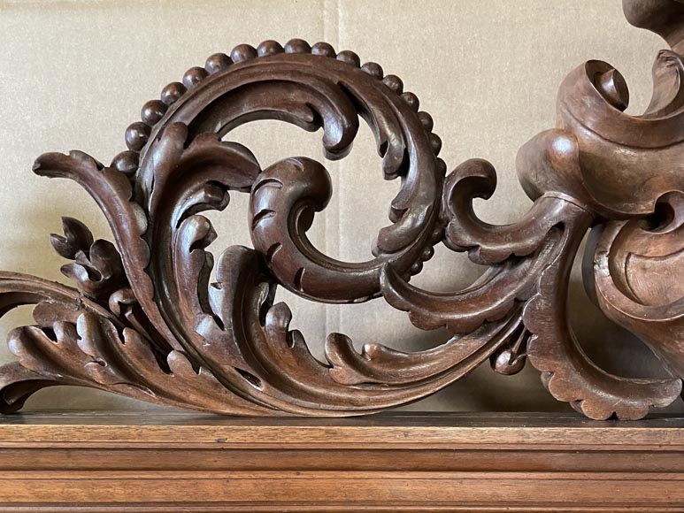 Lit Napoléon III en noyer, XIXe siècle Lit Napoléon III en noyer, XIXe siècle-6