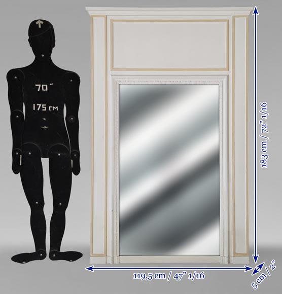 Trumeau simple de style Louis XVI Trumeau simple de style Louis XVI-5