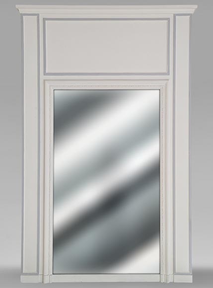 Trumeau de style Louis XVI au petit perlé Trumeau de style Louis XVI au petit perlé-0