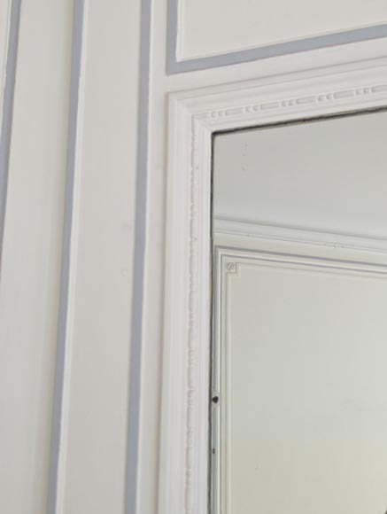 Trumeau de style Louis XVI au petit perlé Trumeau de style Louis XVI au petit perlé-3