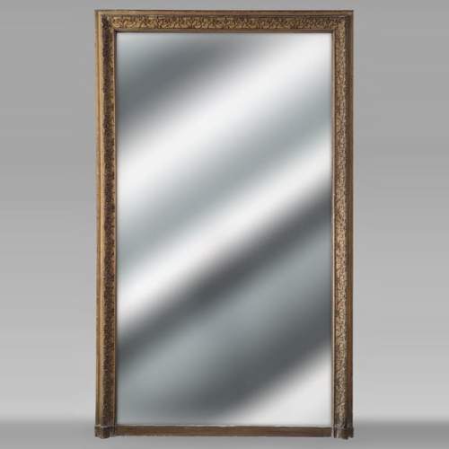 Trumeau doré de style Régence