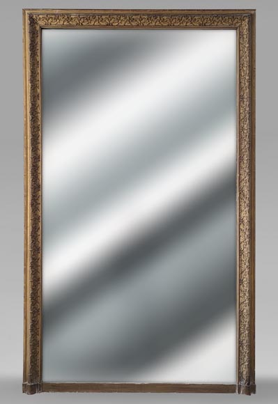 Trumeau doré de style Régence Trumeau doré de style Régence-0