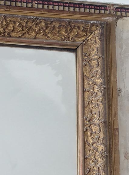 Trumeau doré de style Régence Trumeau doré de style Régence-2