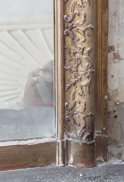 Trumeau doré de style Régence Trumeau doré de style Régence-4