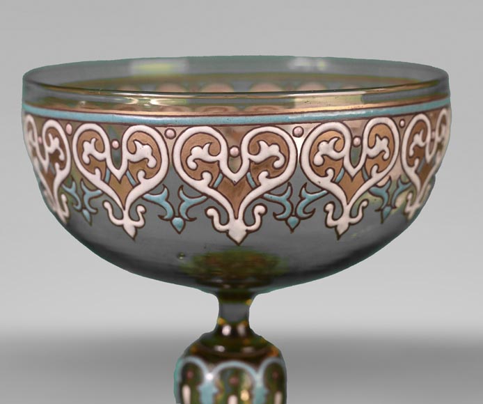 Jacques Philippe IMBERTON, Coupe orientalisante, seconde moitié du XIXe siècle Jacques Philippe IMBERTON, Coupe orientalisante, seconde moitié du XIXe siècle-1