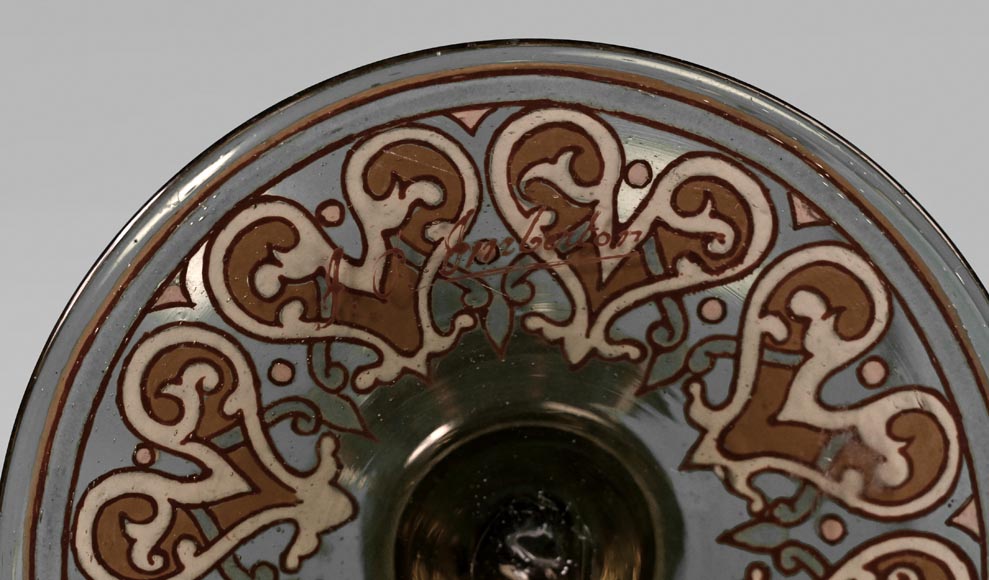 Jacques Philippe IMBERTON, Coupe orientalisante, seconde moitié du XIXe siècle Jacques Philippe IMBERTON, Coupe orientalisante, seconde moitié du XIXe siècle-5