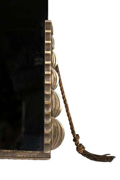 Georges Marius BORETTI, Miroir Art Déco au décor de joueurs de rugby, vers 1930 Georges Marius BORETTI, Miroir Art Déco au décor de joueurs de rugby, vers 1930-5