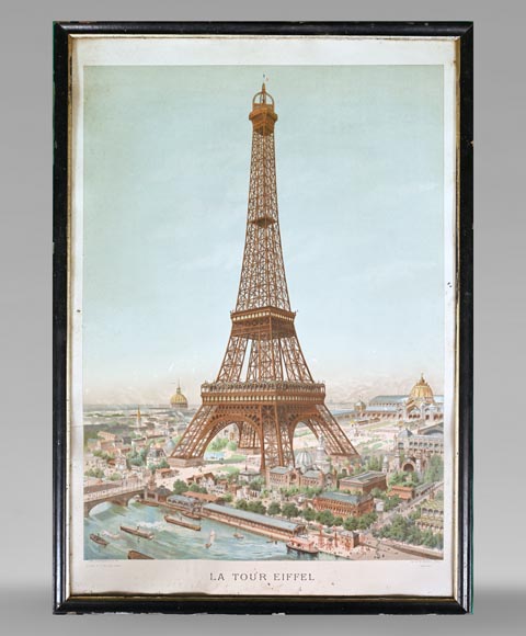 Louis TAUZIN, CHAMPENOIS et Cie, La Tour Eiffel, vers 1889 Louis TAUZIN, CHAMPENOIS et Cie, La Tour Eiffel, vers 1889-0