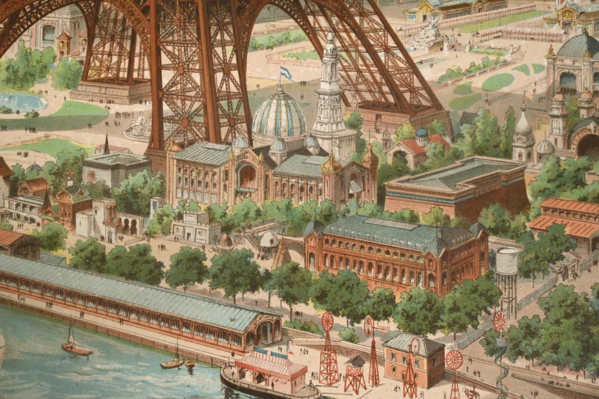 Louis TAUZIN, CHAMPENOIS et Cie, La Tour Eiffel, vers 1889 Louis TAUZIN, CHAMPENOIS et Cie, La Tour Eiffel, vers 1889-3