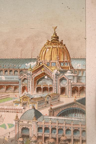 Louis TAUZIN, CHAMPENOIS et Cie, La Tour Eiffel, vers 1889 Louis TAUZIN, CHAMPENOIS et Cie, La Tour Eiffel, vers 1889-4