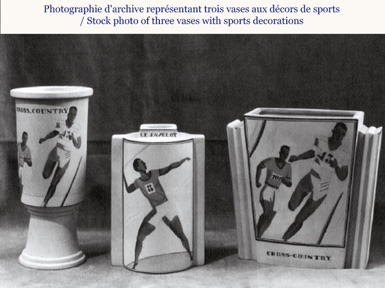 Robert LALLEMANT, Vase  Robert LALLEMANT, Vase