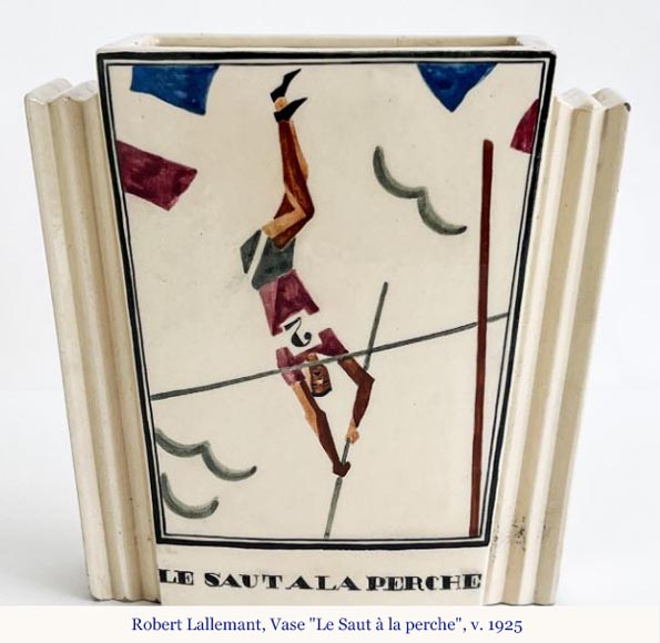 Robert LALLEMANT, Vase  Robert LALLEMANT, Vase