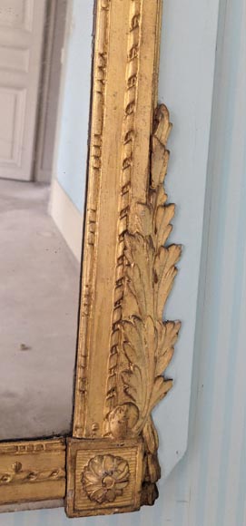 Trumeau doré d'époque Louis XVI Trumeau doré d'époque Louis XVI-6