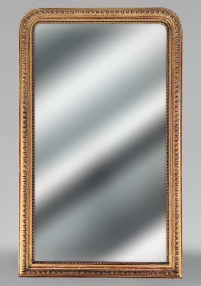 Trumeau doré de style Régence aux angles arrondis Trumeau doré de style Régence aux angles arrondis-0