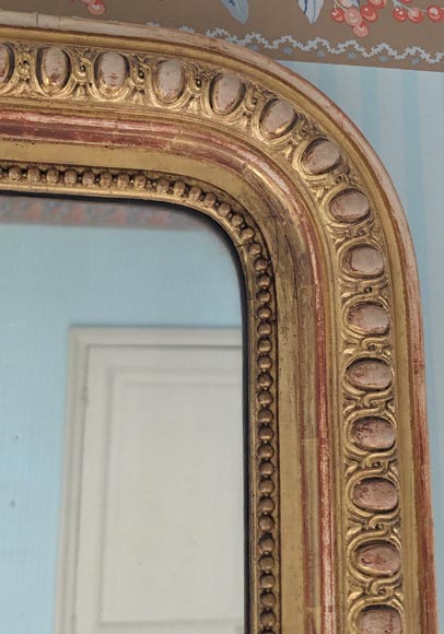 Trumeau doré de style Régence aux angles arrondis Trumeau doré de style Régence aux angles arrondis-2