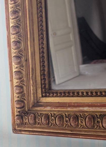 Trumeau doré de style Régence aux angles arrondis Trumeau doré de style Régence aux angles arrondis-5