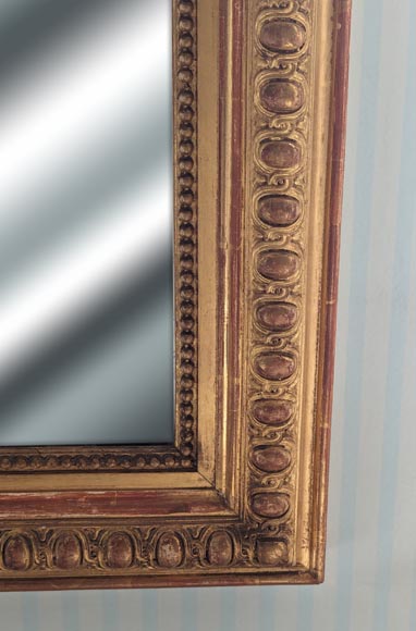 Trumeau doré de style Régence aux angles arrondis Trumeau doré de style Régence aux angles arrondis-6