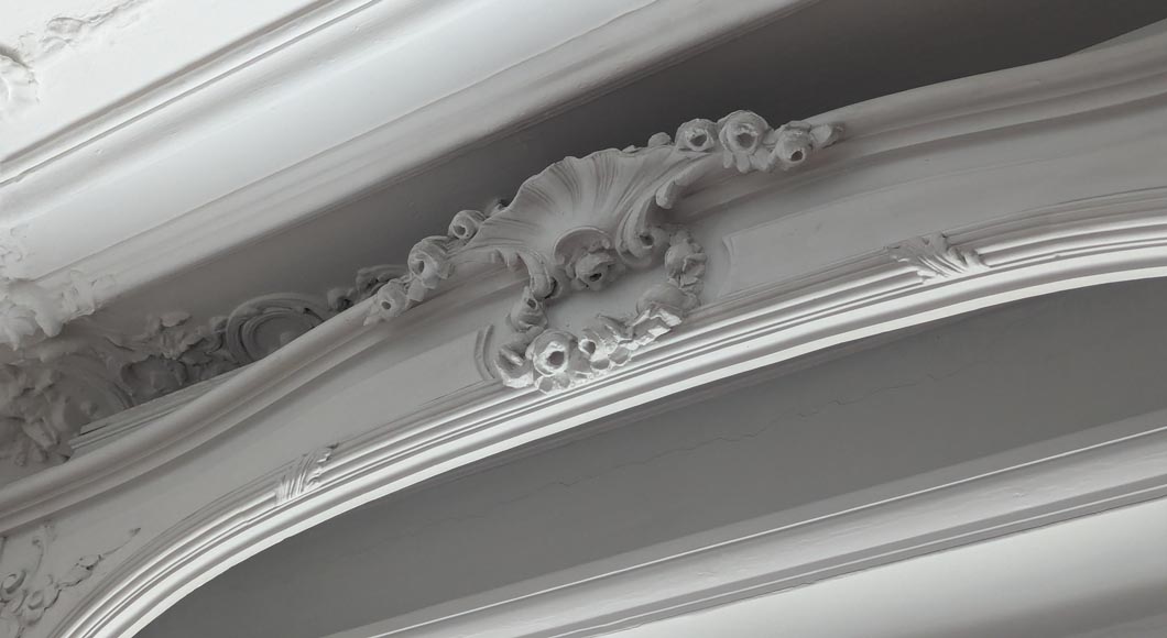 Paire de boîtes à rideau de style Napoléon III Paire de boîtes à rideau de style Napoléon III-5