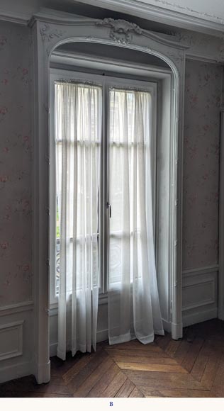 Paire de boîtes à rideau de style Napoléon III Paire de boîtes à rideau de style Napoléon III-9