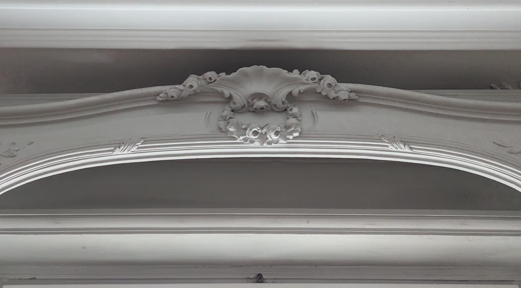 Paire de boîtes à rideau de style Napoléon III Paire de boîtes à rideau de style Napoléon III-10