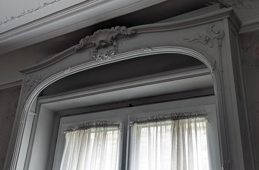 Paire de boîtes à rideau de style Napoléon III Paire de boîtes à rideau de style Napoléon III-11